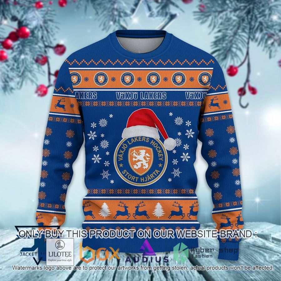 vaxjo lakers shl ugly christmas sweater 2 17785