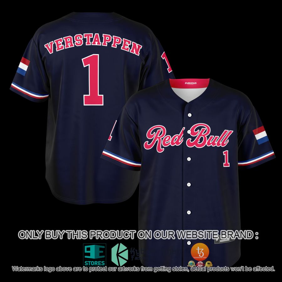 verstappen red bull 1 black baseball jersey 1 22043
