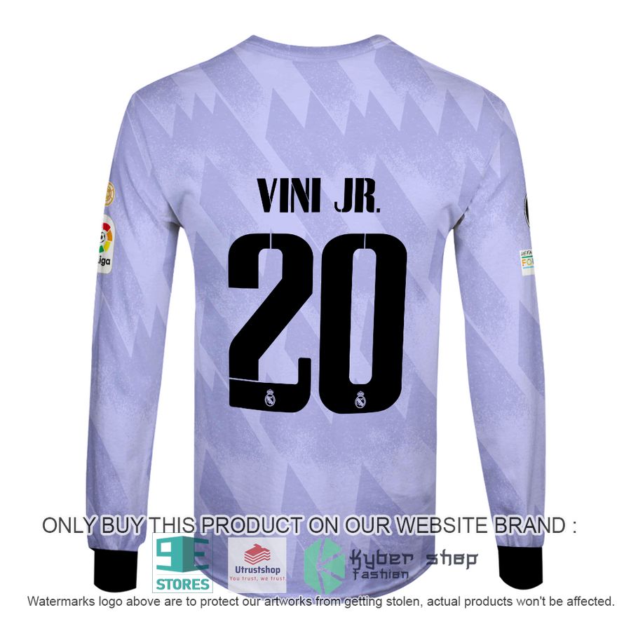 NEW Vinicius Junior 20 Real Madrid FC La Liga purple Hoodie, Shirt 6 vinicius junior 20 real madrid fc la liga purple shirt hoodie 6 89507
