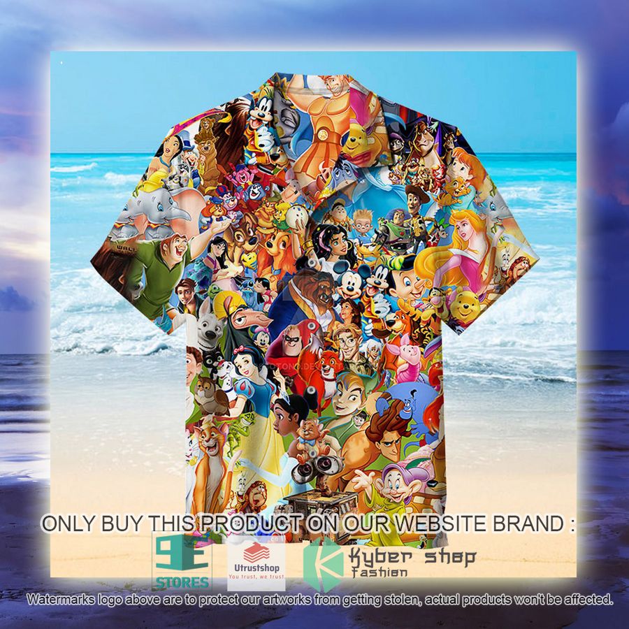 NEW Walt Disney Characters Hawaii Shirt 3 walt disney characters hawaiian shirt 3 8126