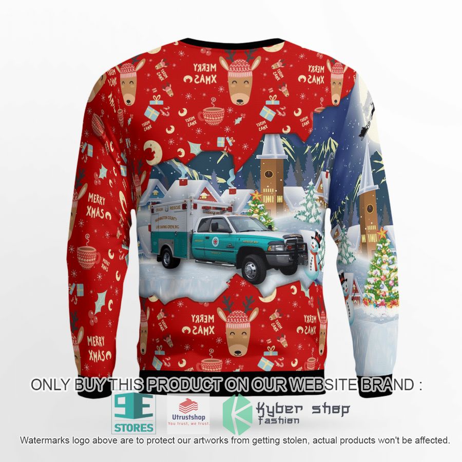NEW Washington County Virginia Washington County Life Saving Crew EMS Christmas Sweater 3 washington county virginia washington county life saving crew ems christmas sweater 3 668