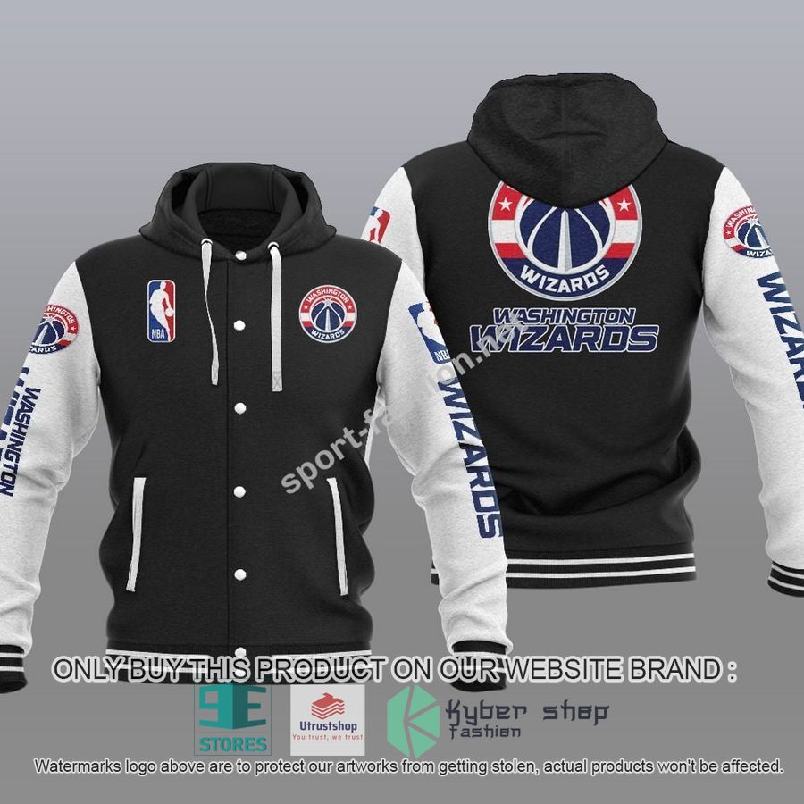 washington wizards nba baseball hoodie jacket 1 72358