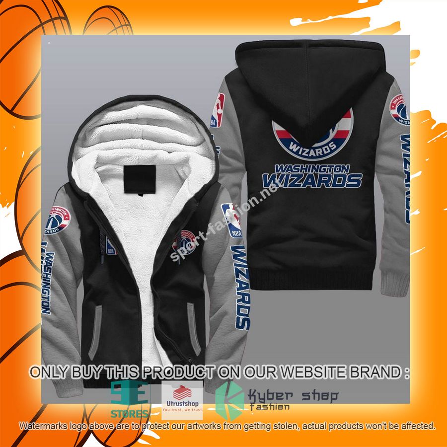 NEW Washington Wizards 3D Fleece Hoodie 10 washington wizards nba fleece hoodie 10 50193
