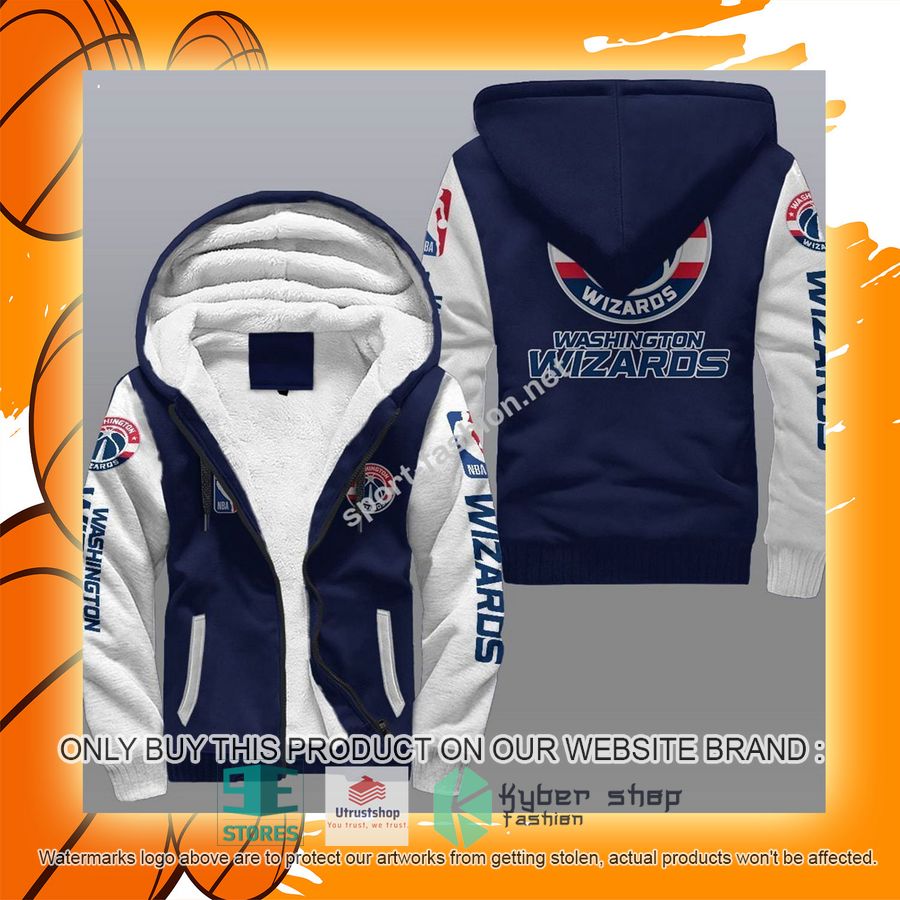 NEW Washington Wizards 3D Fleece Hoodie 11 washington wizards nba fleece hoodie 11 99405