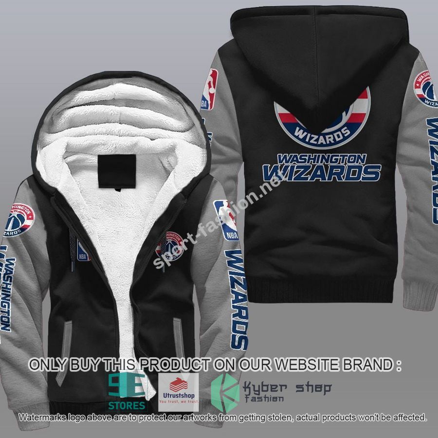 washington wizards nba fleece hoodie 2 38080