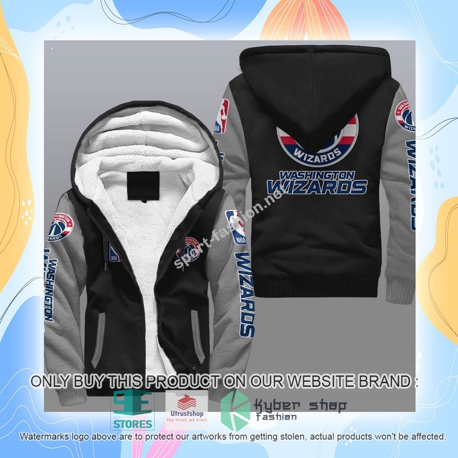 NEW Washington Wizards 3D Fleece Hoodie 6 washington wizards nba fleece hoodie 6 33951