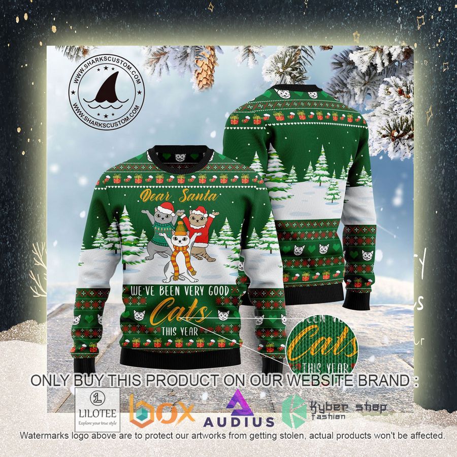 Were Been Very Good Cats This Year Ugly Christmas Sweater 6 were been very good cats this year ugly christmas sweater 6 74484