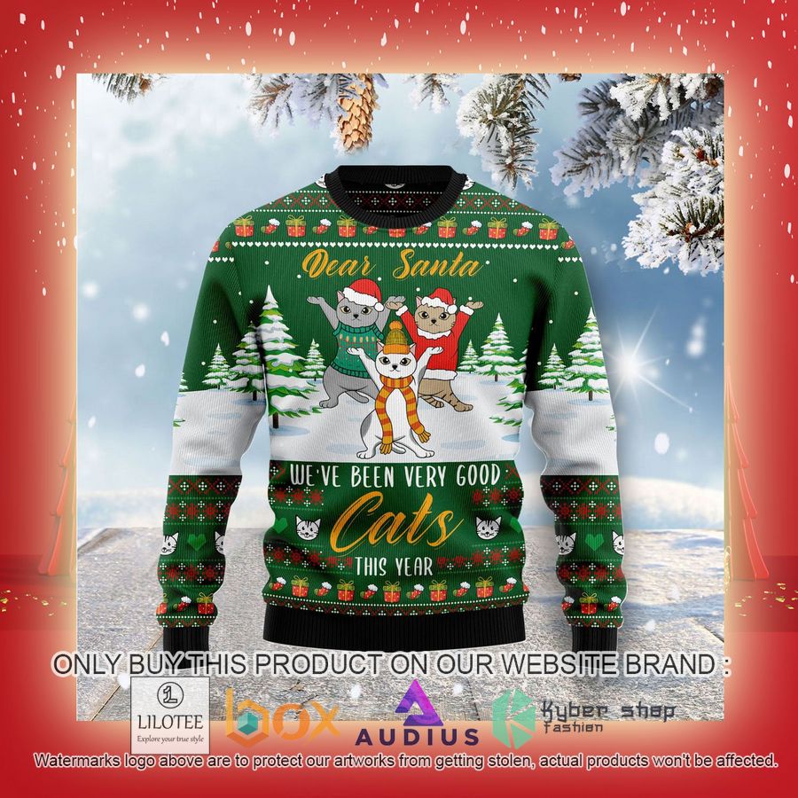 Were Been Very Good Cats This Year Ugly Christmas Sweater 7 were been very good cats this year ugly christmas sweater 7 57764
