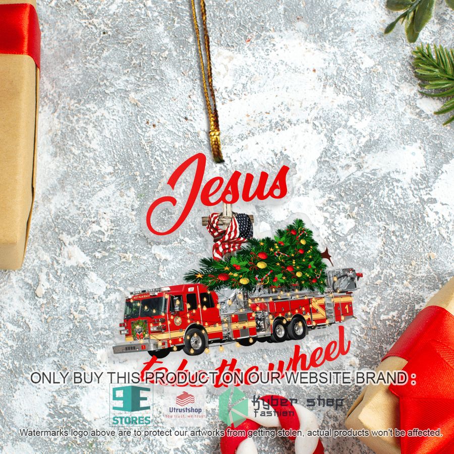 NEW West Palm Beach Palm Beach County Florida West Palm Beach Fire Department Jesus Take The Wheel Christmas Ornament 3 west palm beach palm beach county florida west palm beach fire department jesus take the wheel christmas ornament 3 6381