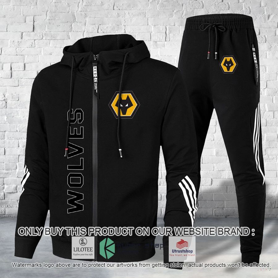 wolverhampton wanderers f c tracksuit jacket 1 38076