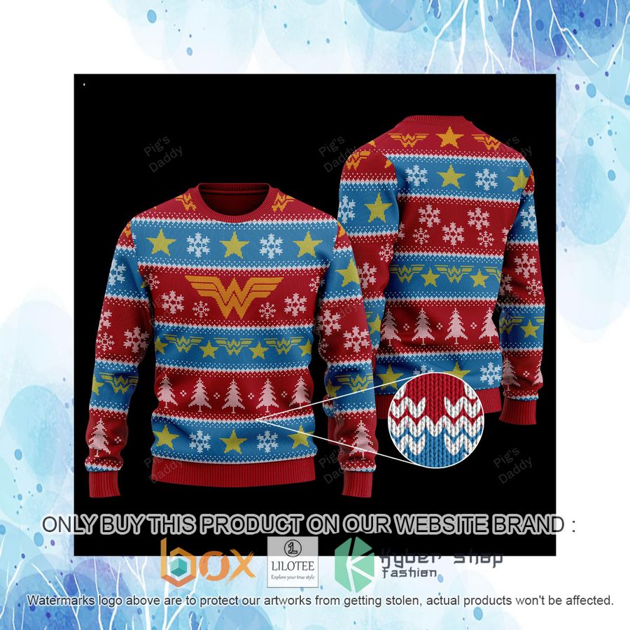Wonder Woman Wool Sweater 4 wonder woman wool sweater 4 96465