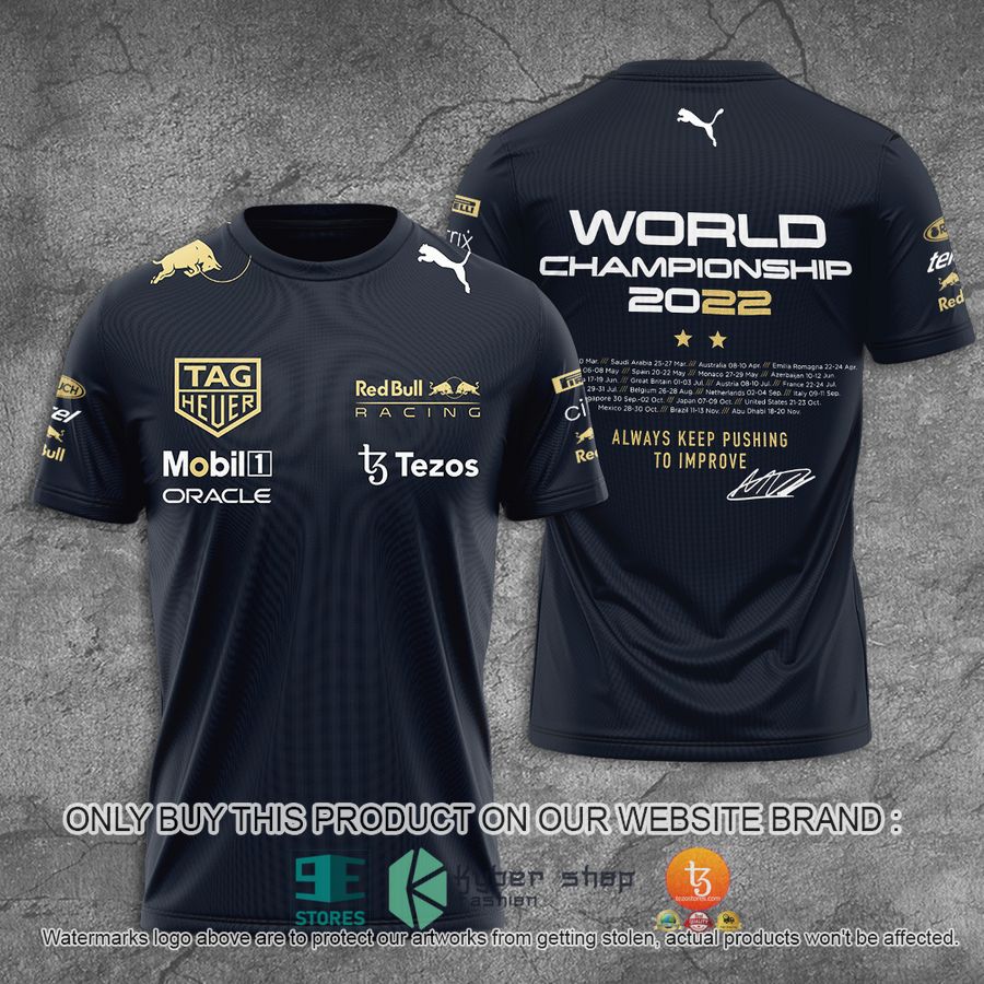 world championship 2022 always keep pushing to improve 3d t shirt 1 74606