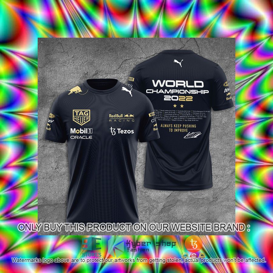 HOT World Championship 2022 Always Keep Pushing To Improve 3D T-Shirt 3 world championship 2022 always keep pushing to improve 3d t shirt 3 50447