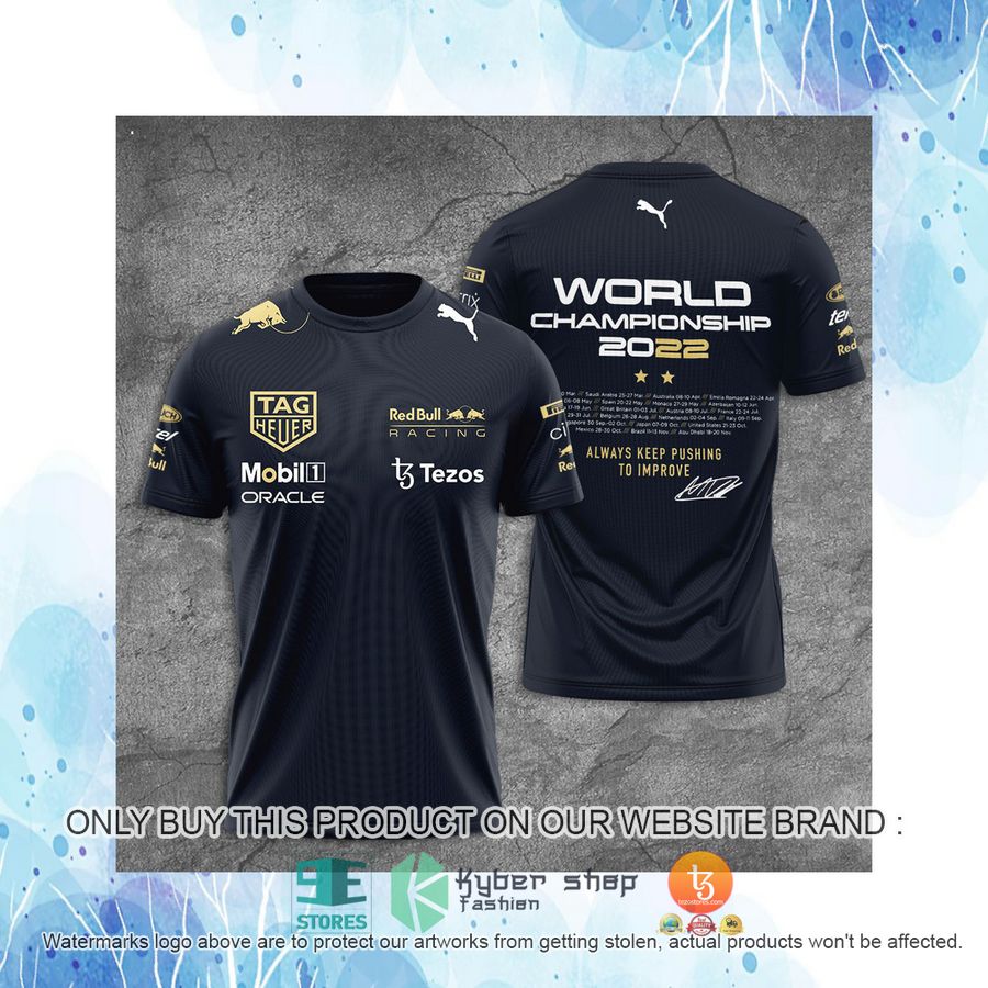 HOT World Championship 2022 Always Keep Pushing To Improve 3D T-Shirt 4 world championship 2022 always keep pushing to improve 3d t shirt 4 50352