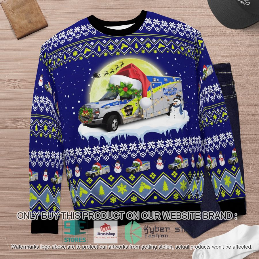 NEW York Region EMS Christmas Sweater 6 york region ems christmas sweater 6 64502