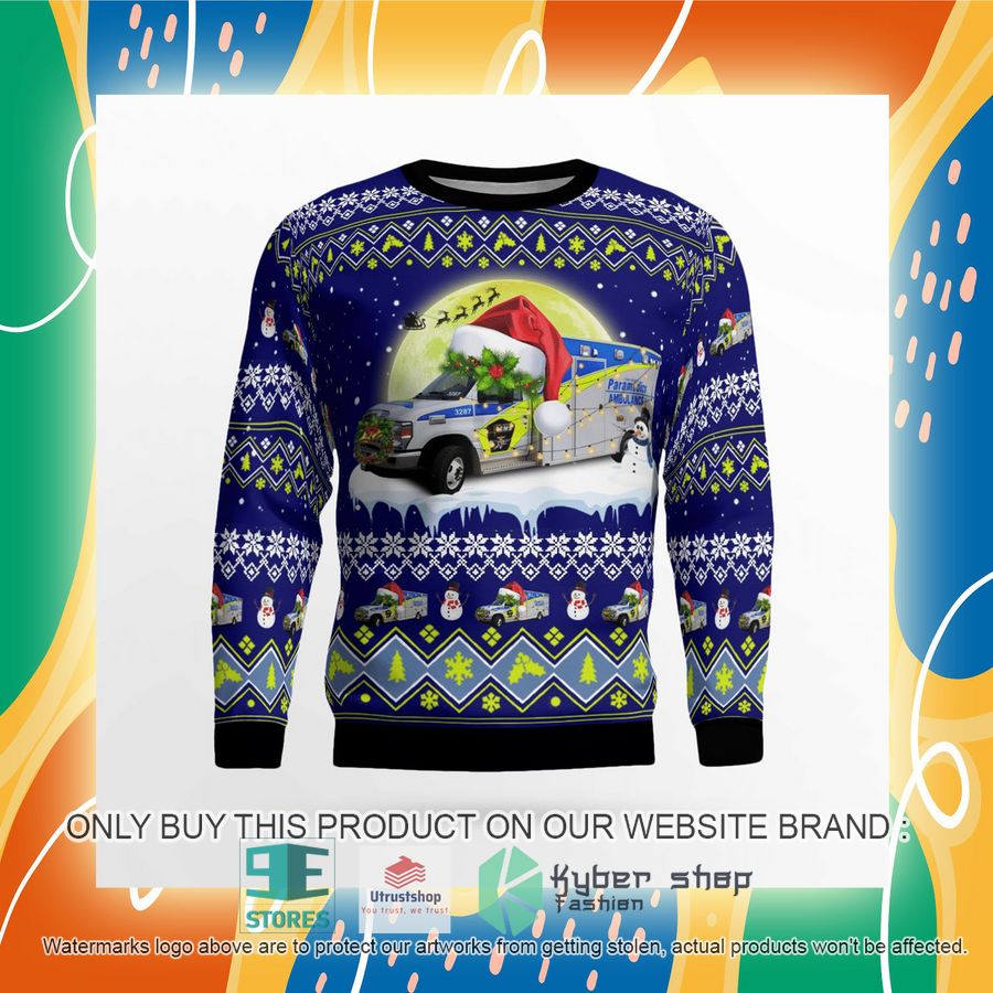 NEW York Region EMS Christmas Sweater 8 york region ems christmas sweater 8 29493