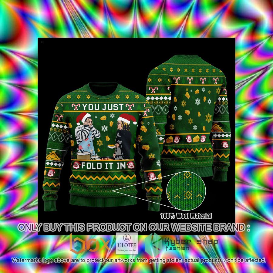 You Just Fold IT in Wool Sweater 3 you just fold it in wool sweater 3 96284