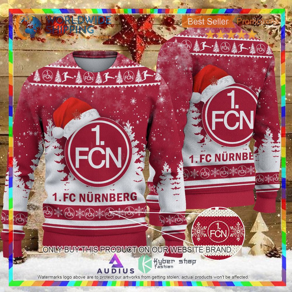 1 fc nurnberg ugly christmas sweater 1 12064