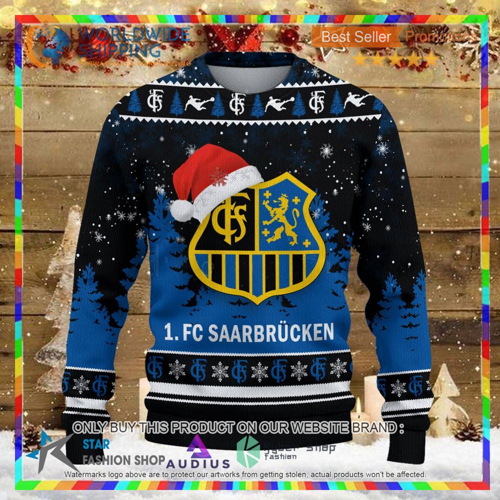 1 fc saarbrucken ugly christmas sweater 2 4736