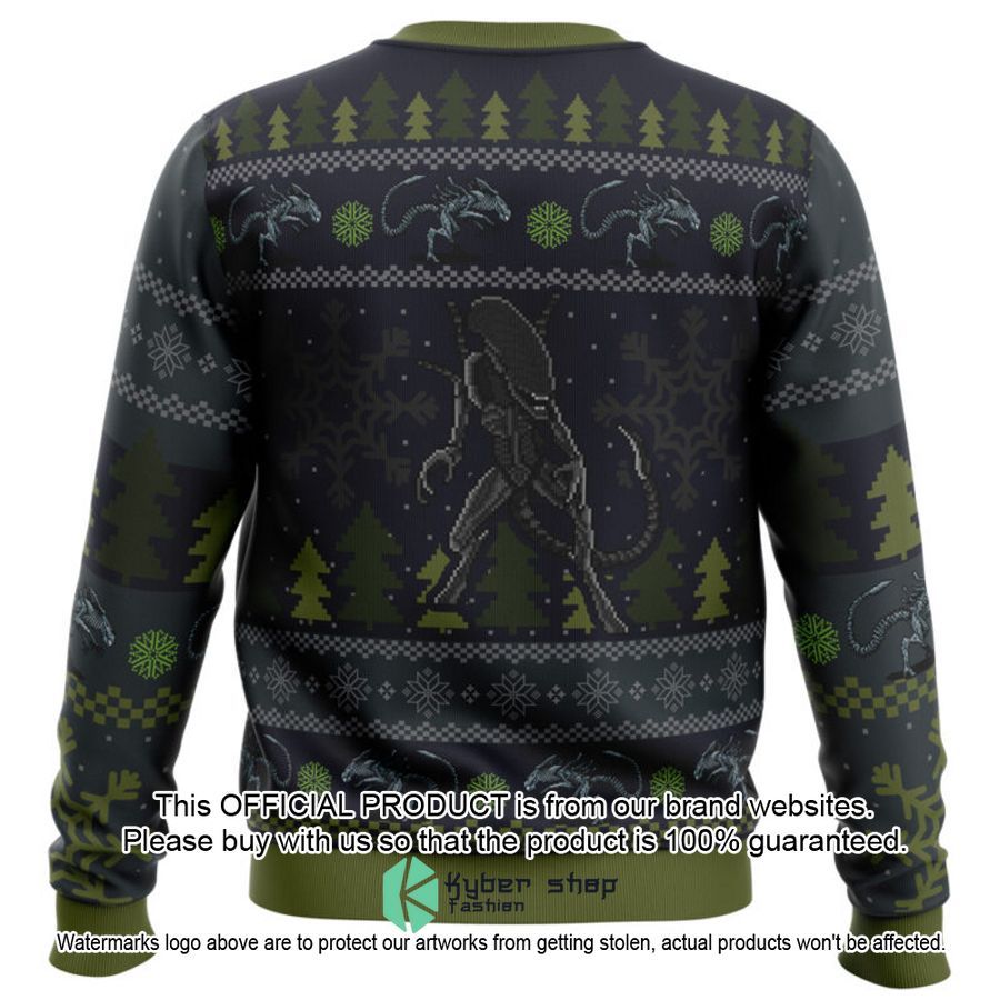 A Christmas Bug Hunt Xenomorph Sweater Christmas 17