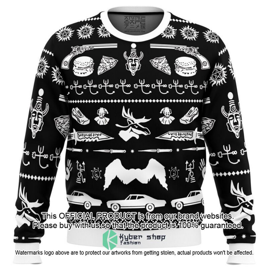 A Very Supernatural Christmas Supernatural Sweater Christmas 1