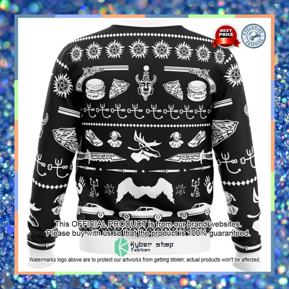 A Very Supernatural Christmas Supernatural Sweater Christmas 9