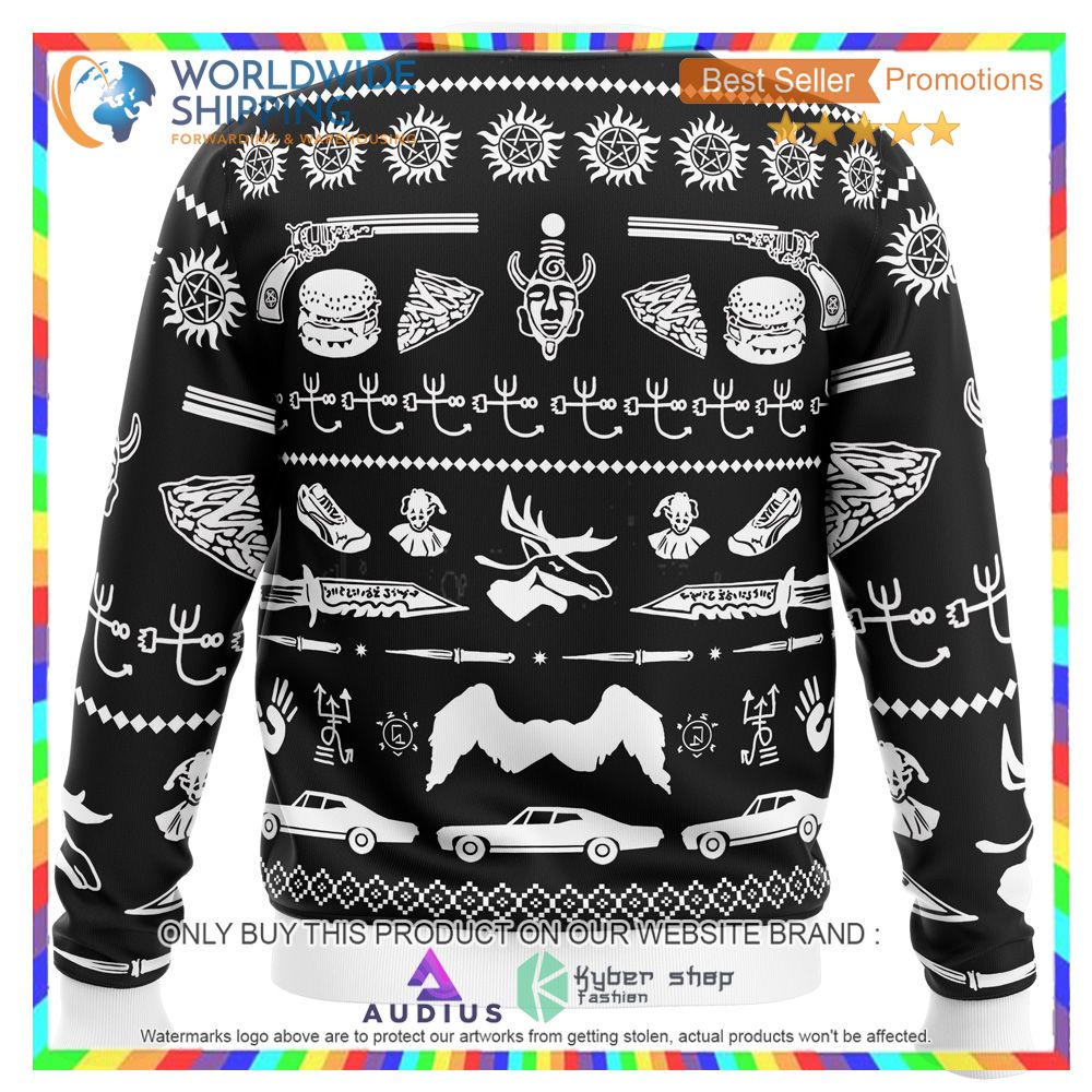 A Very Supernatural Christmas Supernatural Ugly Christmas Sweater 3 a very supernatural christmas supernatural ugly christmas sweater 3 78230