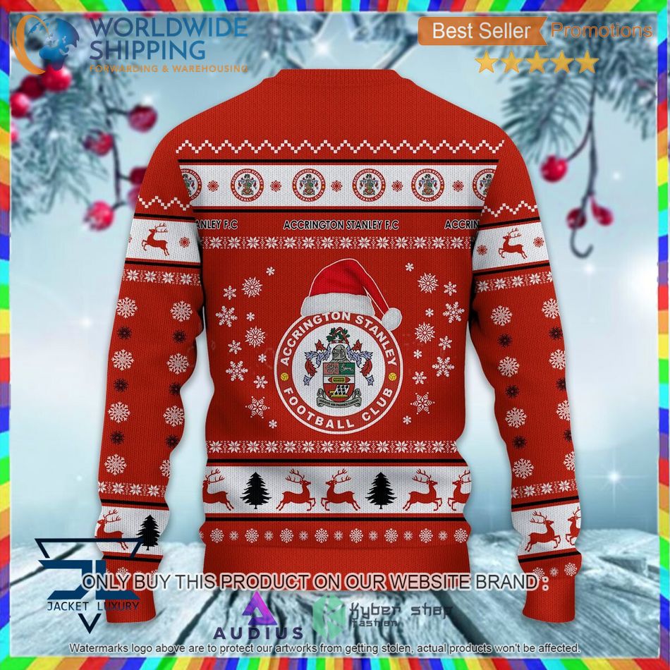 Accrington Stanley EFL Ugly Christmas Sweater 3 accrington stanley efl ugly christmas sweater 3 53921
