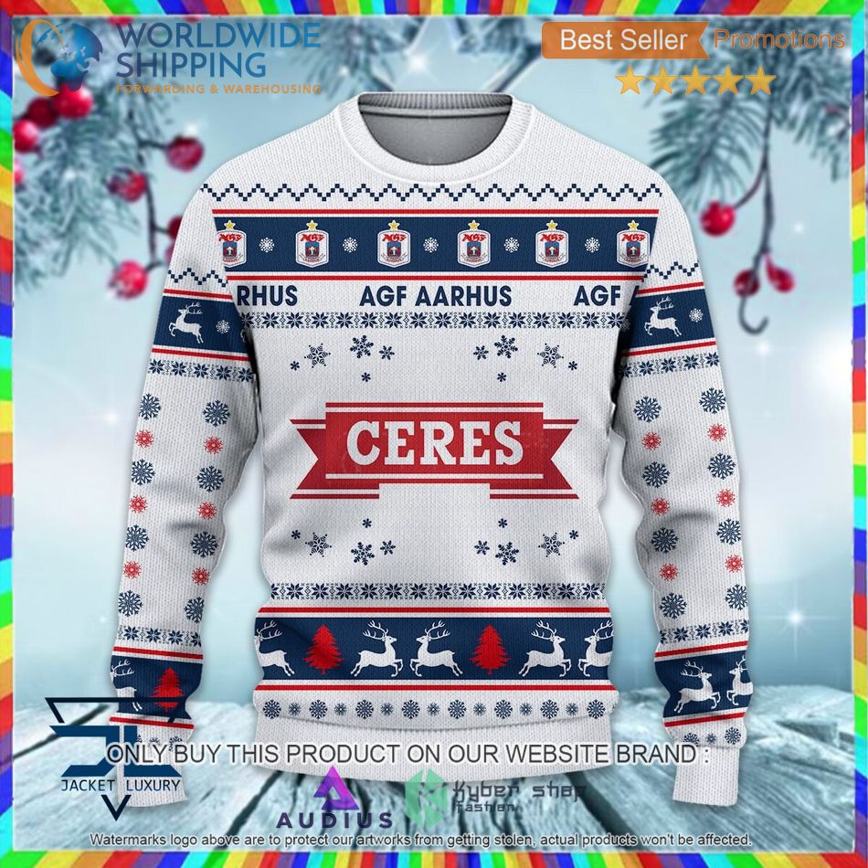 agf fodbold super league danish 1st division ugly sweater 2 29026