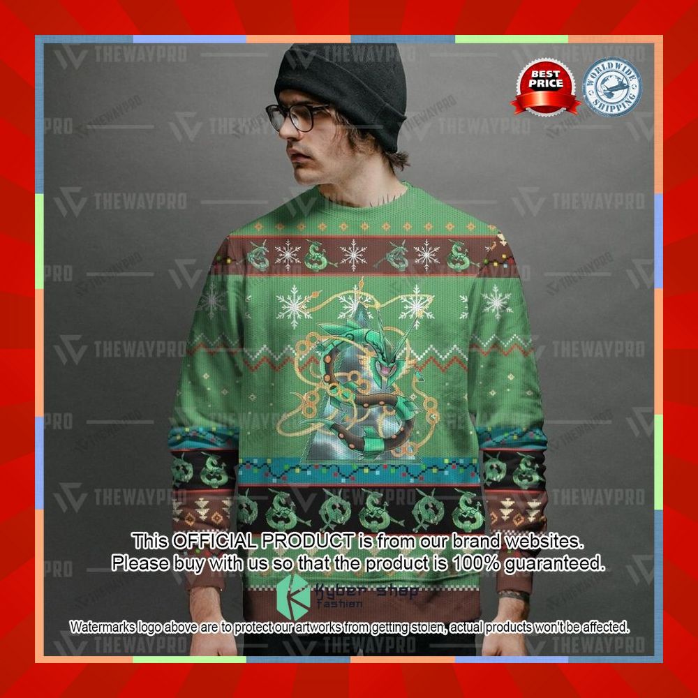 Anime Pokemon Rayquaza Christmas Sweater 12 Anime Pokemon Rayquaza Christmas Sweater word1