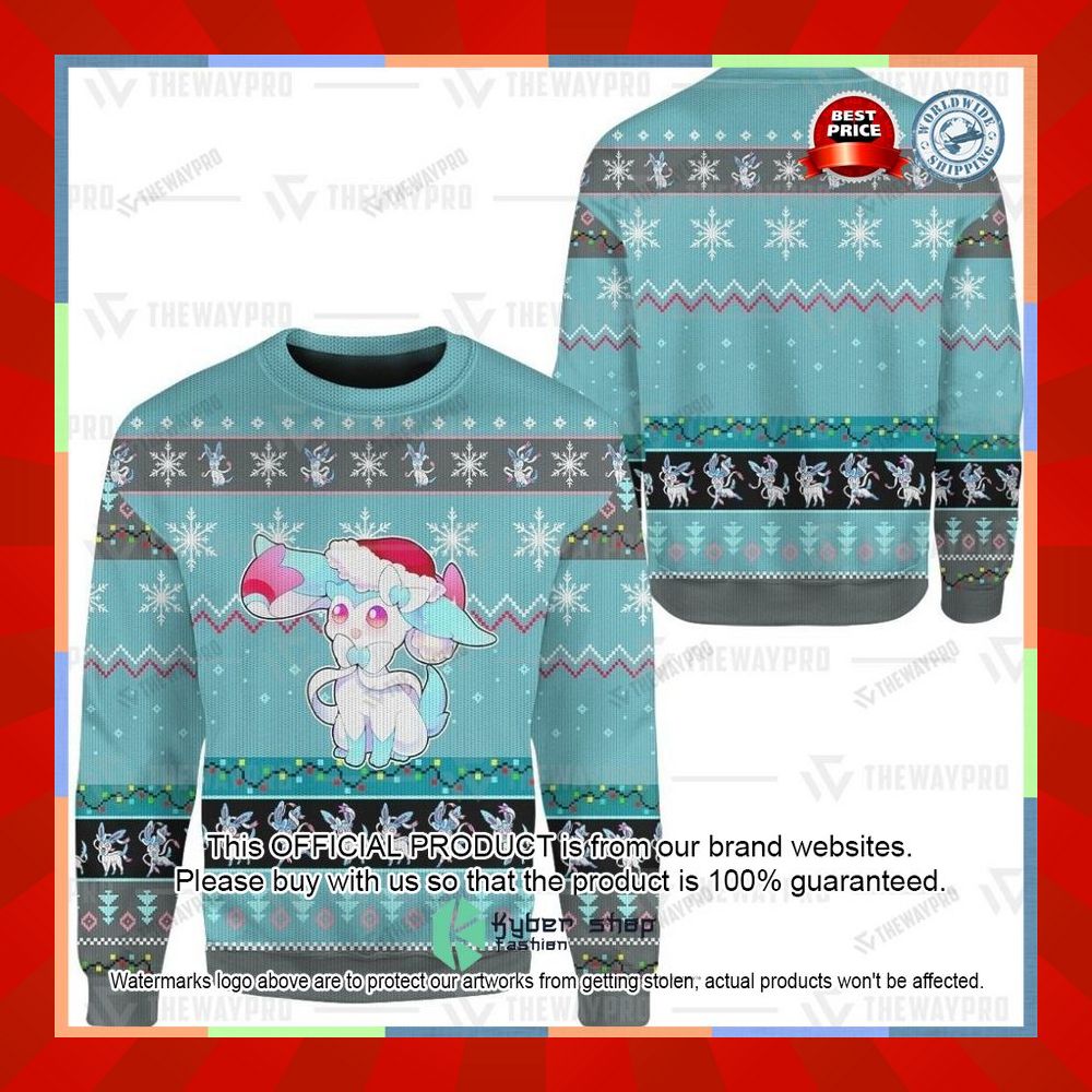 Anime Pokemon Sylveon Christmas Sweater 10 Anime Pokemon Sylveon Christmas Sweater word3