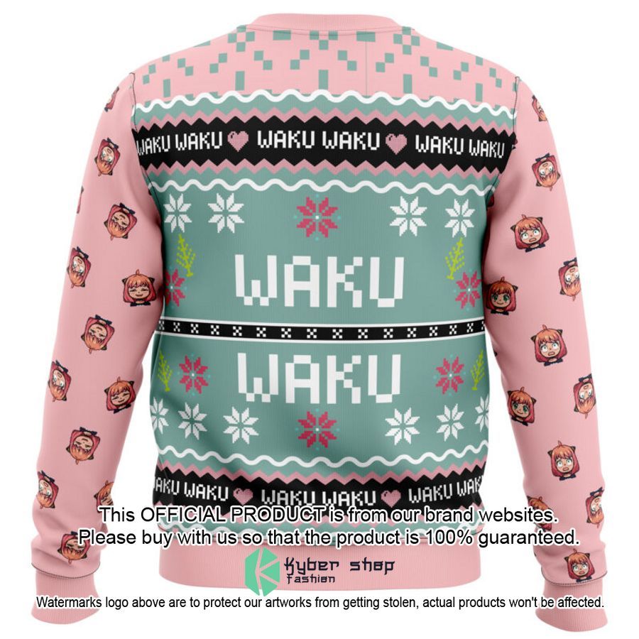 Anya Forger Waku Waku Spy x Family Sweater Christmas 17