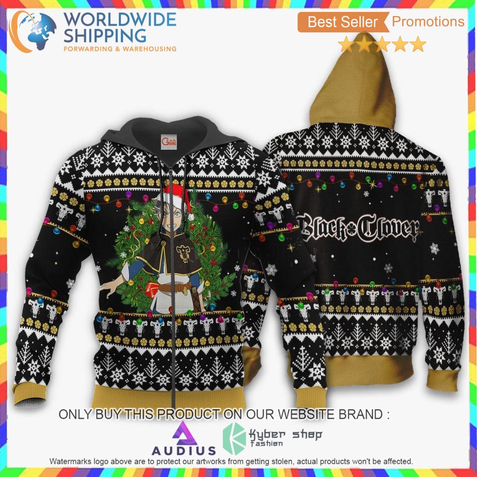asta black clover anime sweater hoodie 2 74262