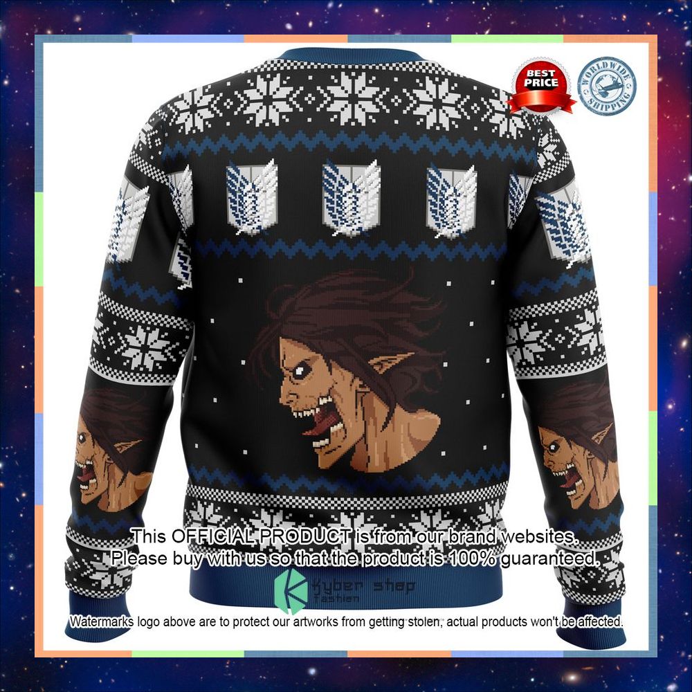 Attack on Titan Survery Corps Sweater Christmas 9