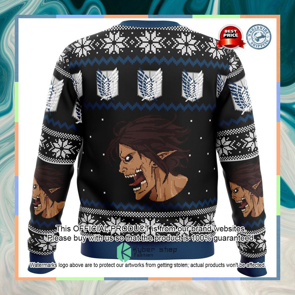 Attack on Titan Survery Corps Sweater Christmas 11
