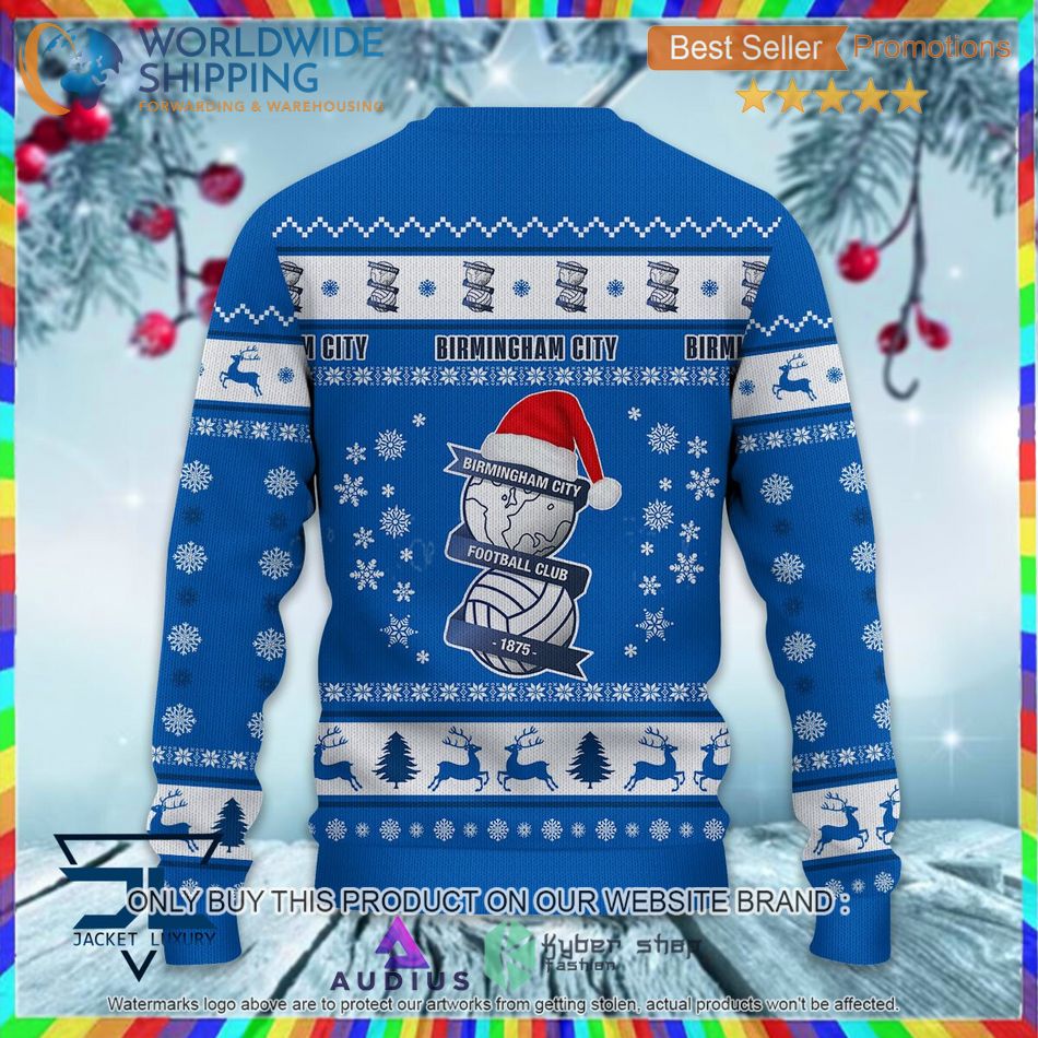 Birmingham City F.C EFL Ugly Christmas Sweater 3 birmingham city f c efl ugly christmas sweater 3 52606
