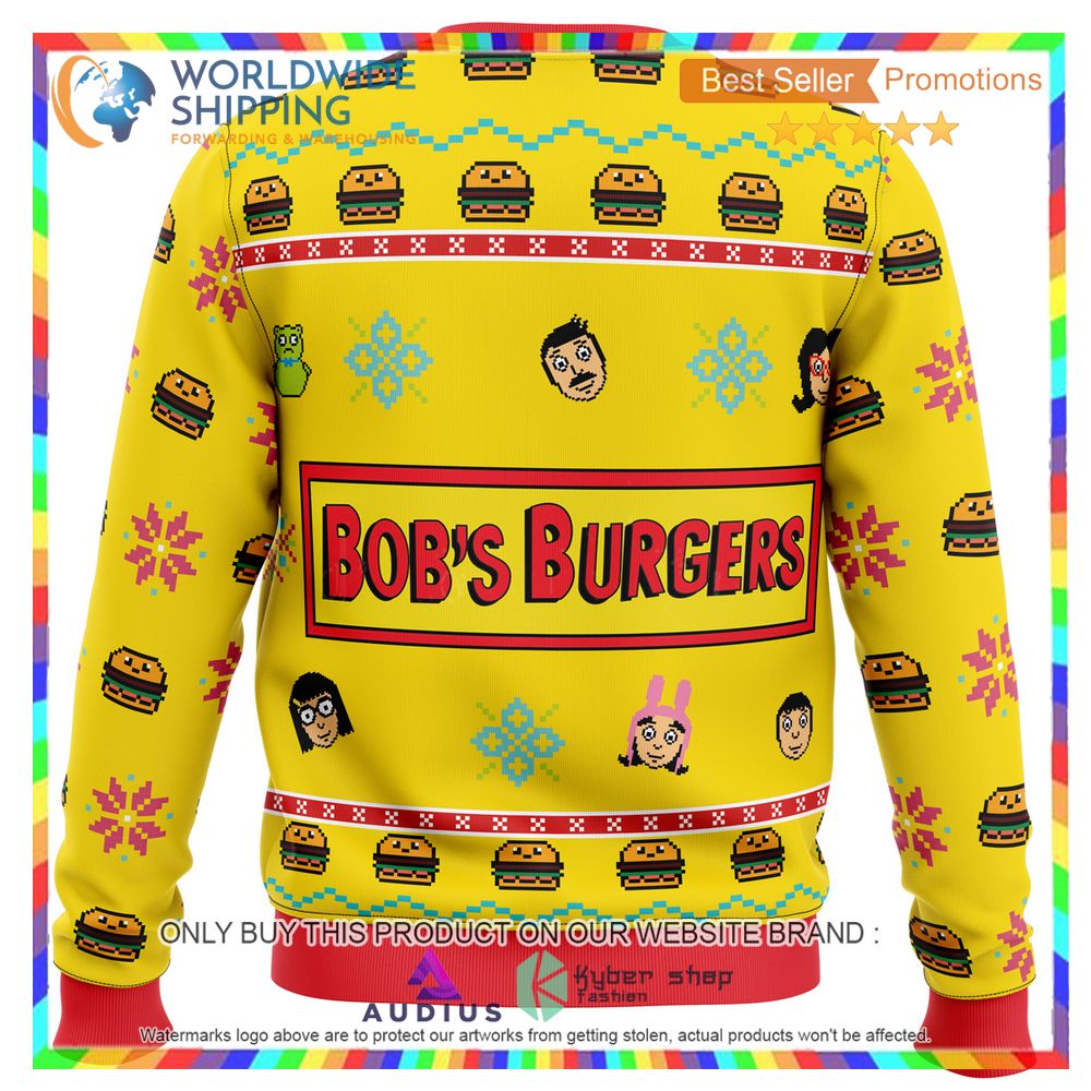 Bob's Burgers Ugly Christmas Sweater 5 bobs burgers ugly christmas sweater 5 48824
