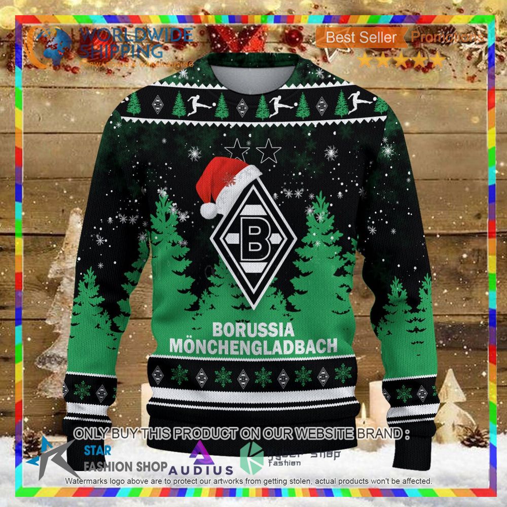 borussia monchengladbach ugly christmas sweater 2 88000