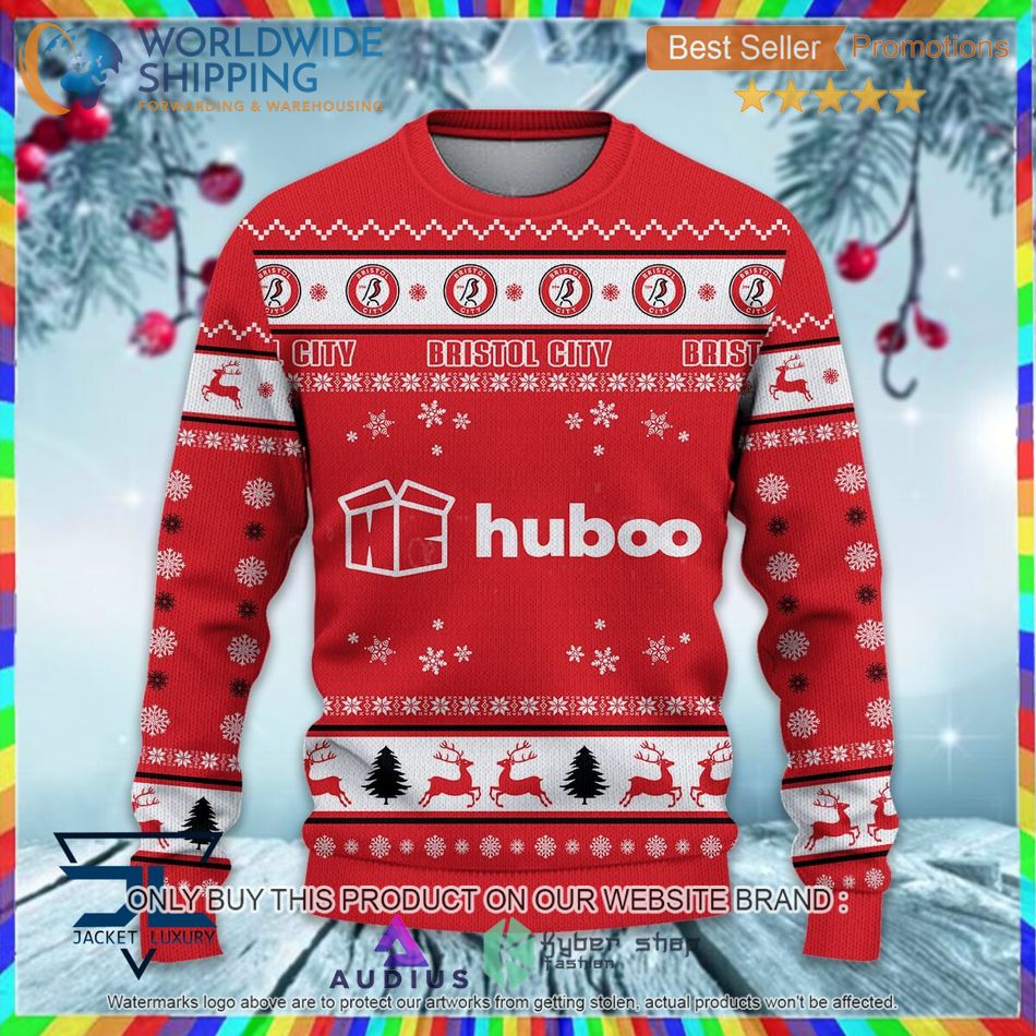 bristol city efl ugly christmas sweater 2 45029