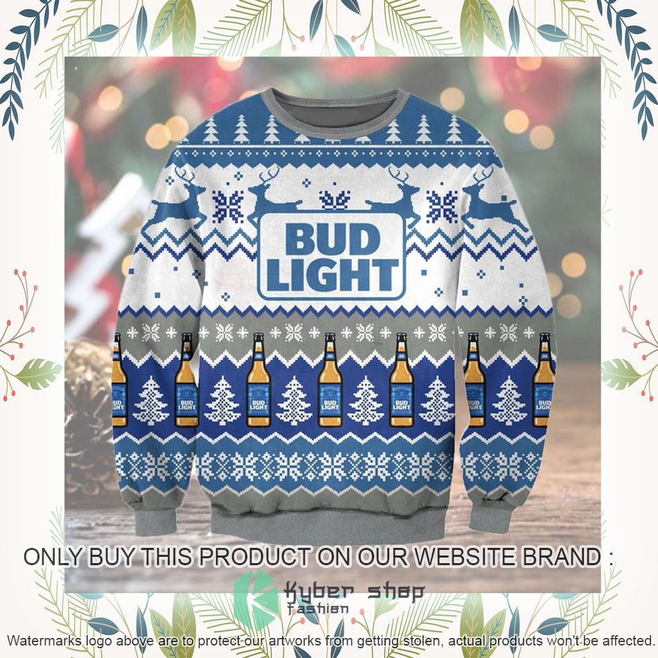 bud light ugly christmas sweater 1 53667