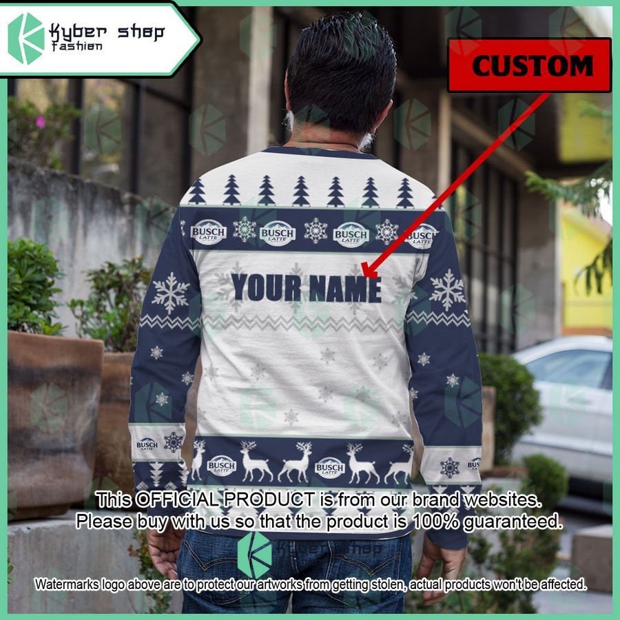 Busch Latte Custom Name ugly Sweater 3 Busch Latte Custom Name ugly Sweater word2
