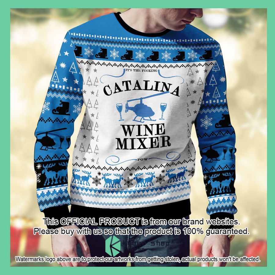 Catalina Wine Mixer Sweater Christmas 2