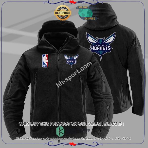 Charlotte Hornets Tactical Hoodie word2