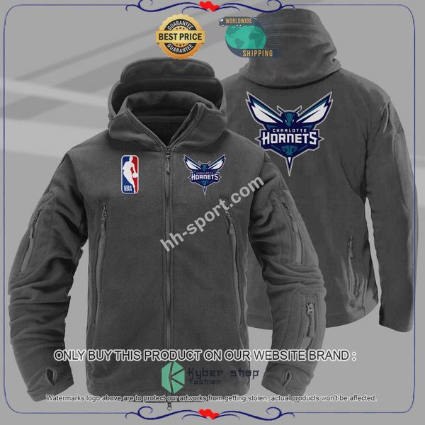 Charlotte Hornets Tactical Hoodie 8 Charlotte Hornets Tactical Hoodie word2