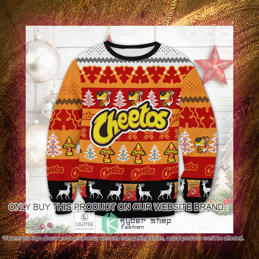 Cheetos Christmas Sweater, Sweatshirt 4 cheetos christmas sweater sweatshirt 4 98044