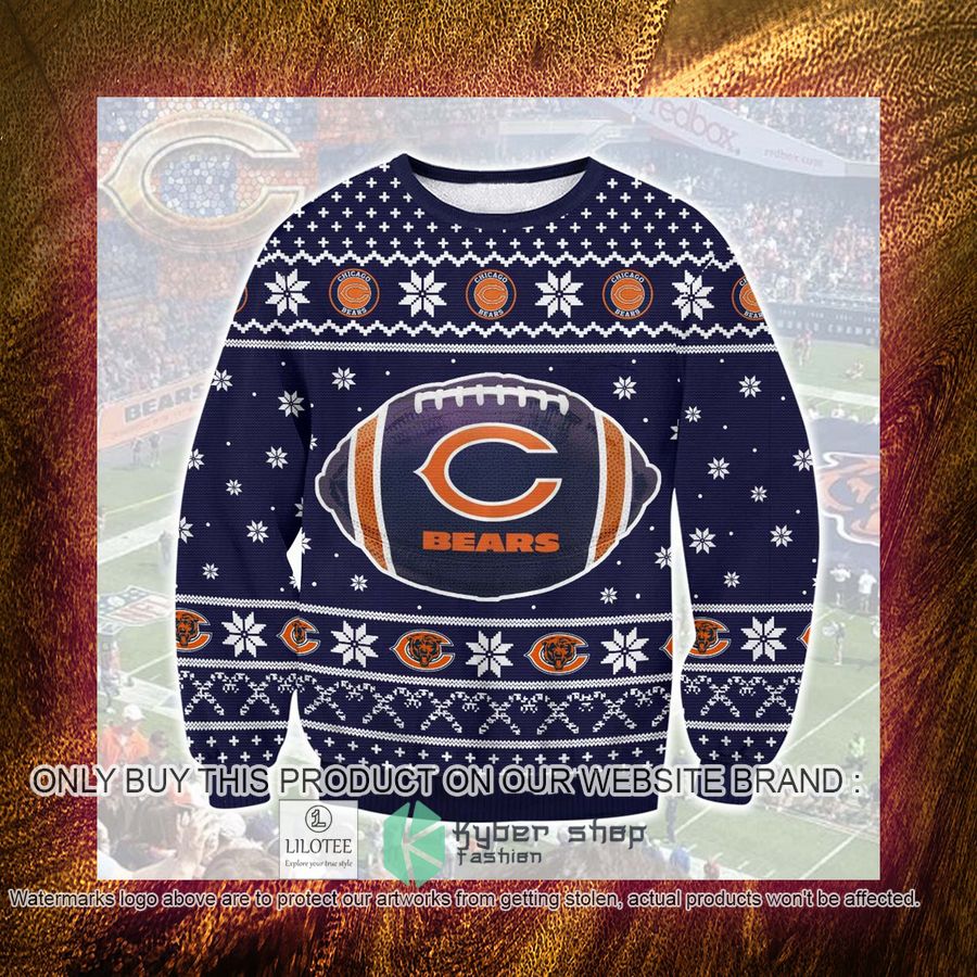 Chicago Bears Christmas Sweater, Sweatshirt 4 chicago bears christmas sweater sweatshirt 4 70338