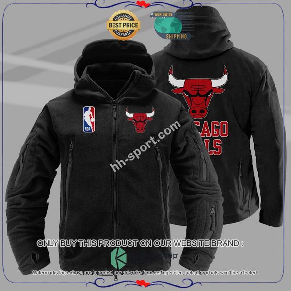 Chicago Bulls Tactical Hoodie word2