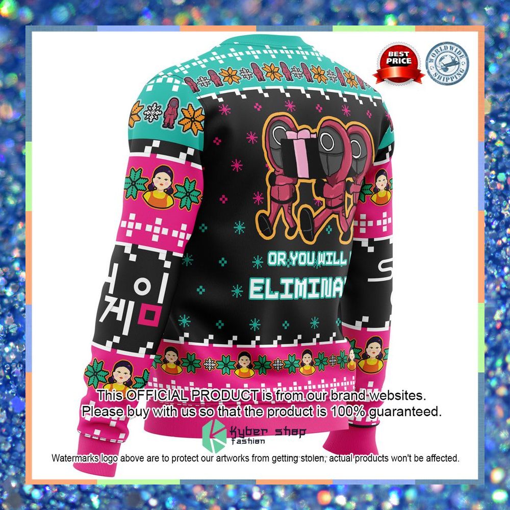Choose One This Christmas Squid Game Christmas Sweater 9 Choose One This Christmas Squid Game Christmas Sweater word2