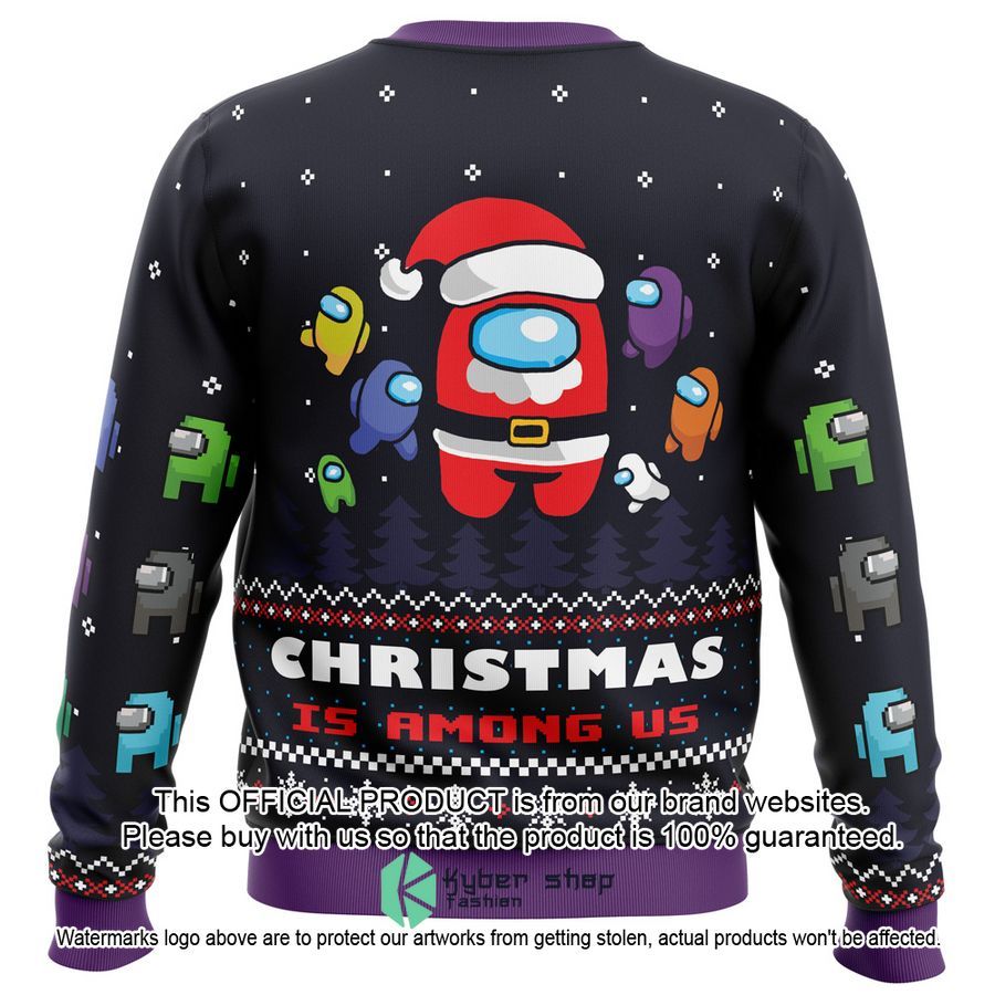 Christmas is Among Us Christmas Sweater 3 Christmas is Among Us Christmas Sweater word1