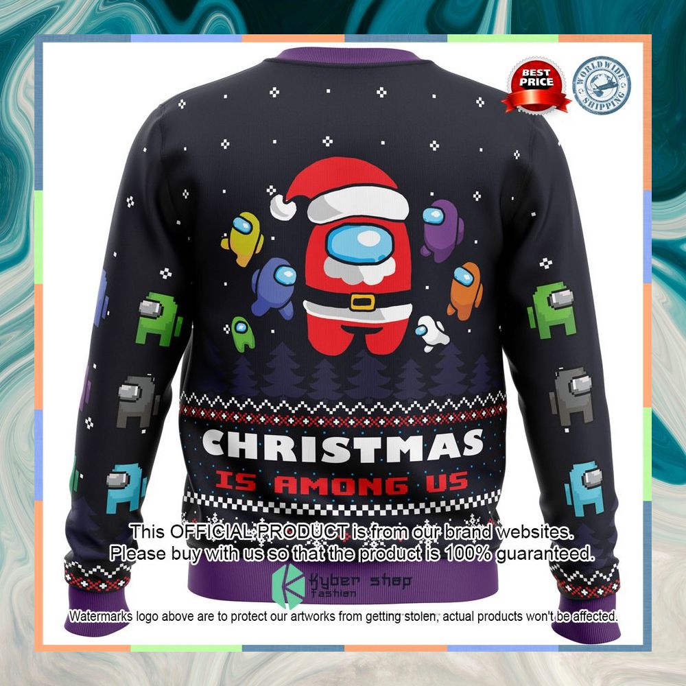 Christmas is Among Us Christmas Sweater 6 Christmas is Among Us Christmas Sweater word1